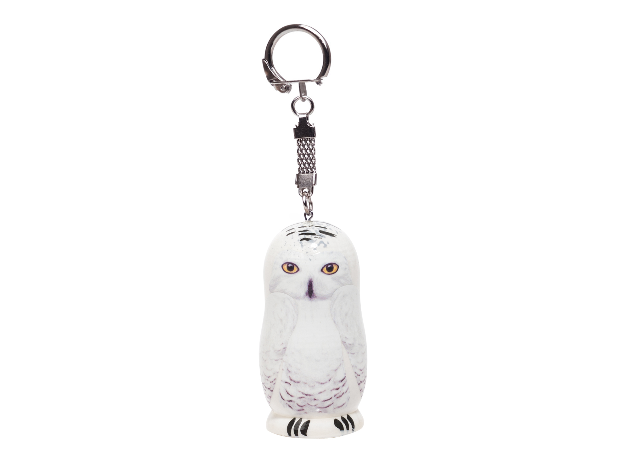 Buy Snowy Owl Keychain 2" at GoldenCockerel.com