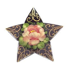 Buy Small Star Bouquet Brooch at GoldenCockerel.com