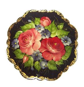 Buy Scalloped Bouquet Brooch  at GoldenCockerel.com