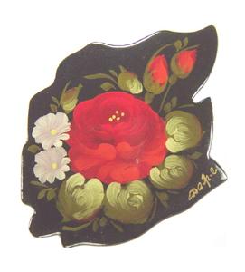 Buy Rose Bouquet Brooch  at GoldenCockerel.com