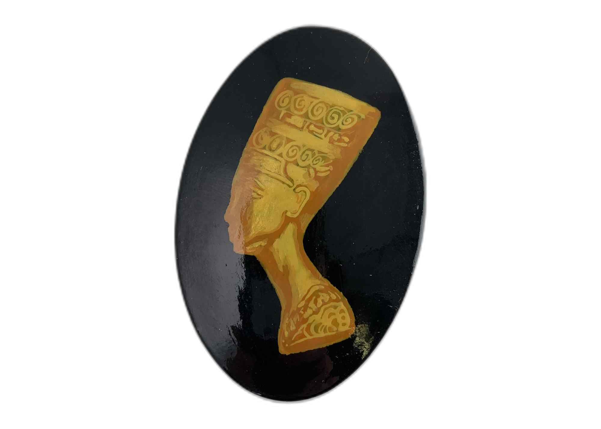 Buy Vintage Egyptian Nefertiti Bust Brooch at GoldenCockerel.com