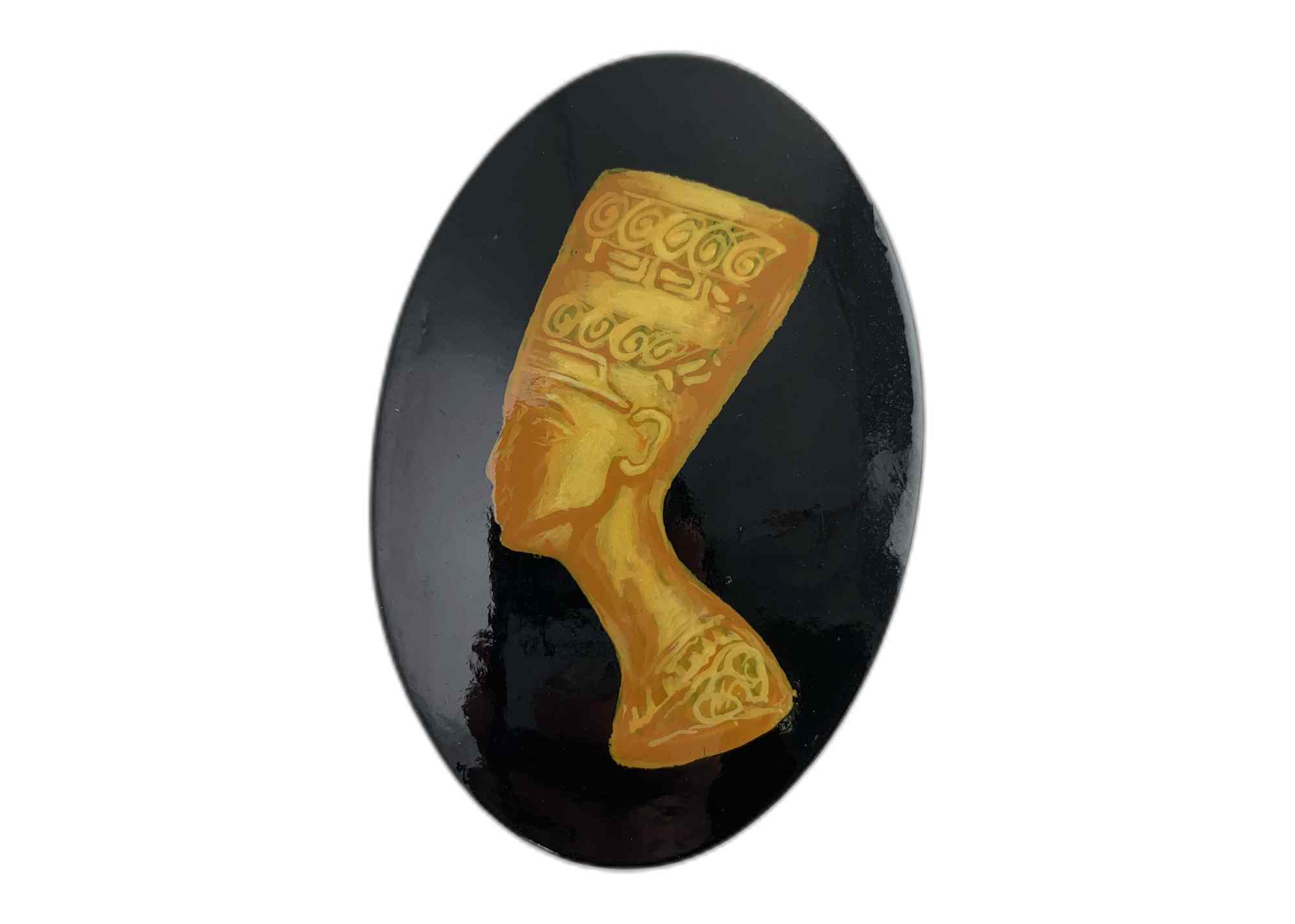 Buy Vintage Egyptian Nefertiti Bust Brooch at GoldenCockerel.com