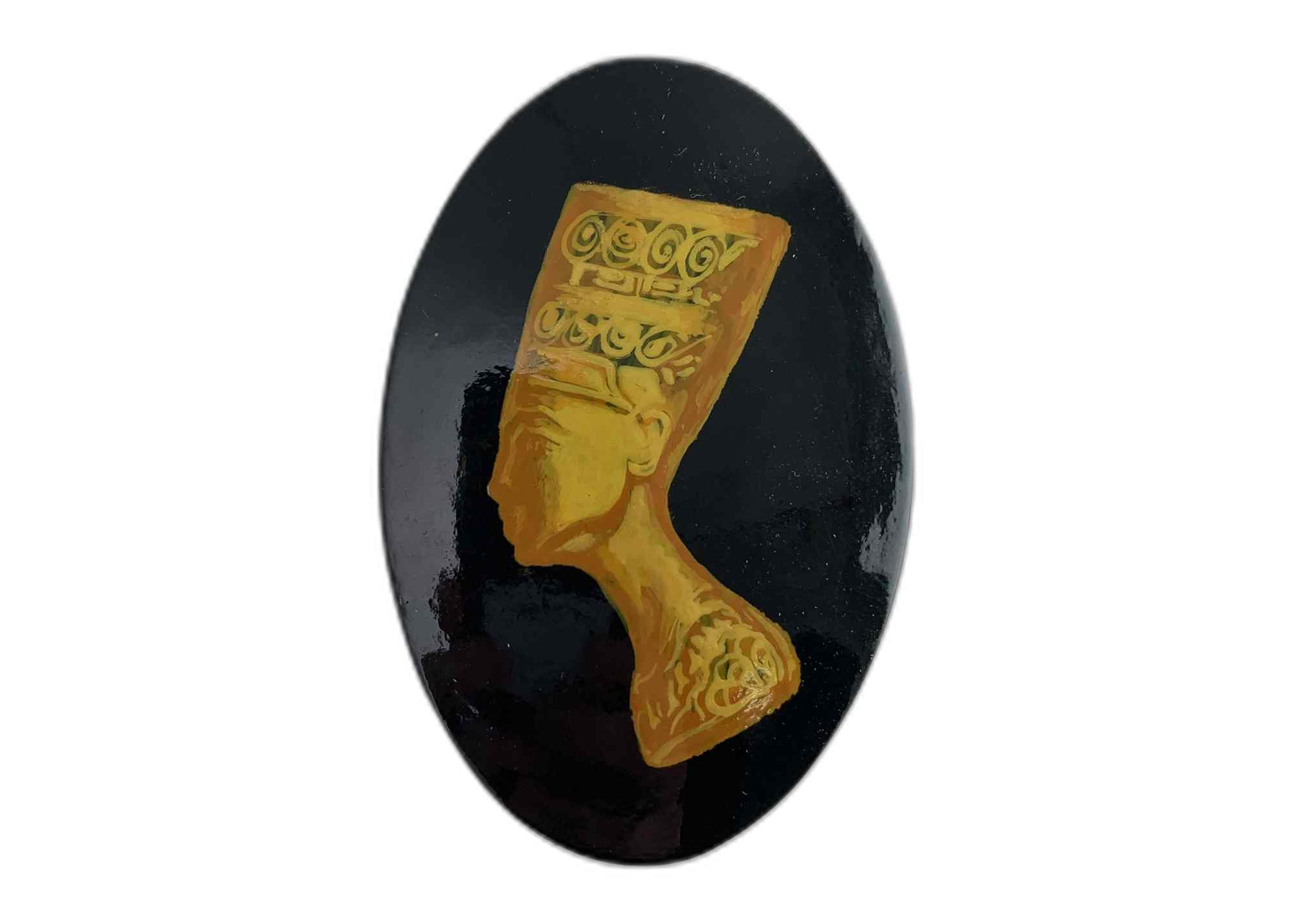 Buy Vintage Egyptian Nefertiti Bust Brooch at GoldenCockerel.com