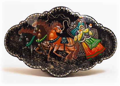 Buy Troika Barrette 4.3"x2.2" at GoldenCockerel.com