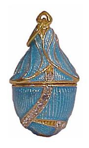 Buy Faberge-Style Egg Pendant "Flower Bud"  at GoldenCockerel.com