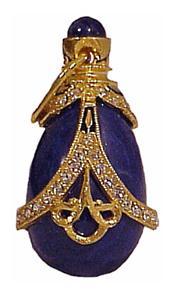 Buy Faberge-Style Egg Pendant "Lg. Stone Egg"  at GoldenCockerel.com