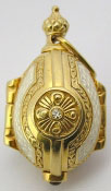 Buy Faberge-Style Pendant - "Icon Locket" at GoldenCockerel.com