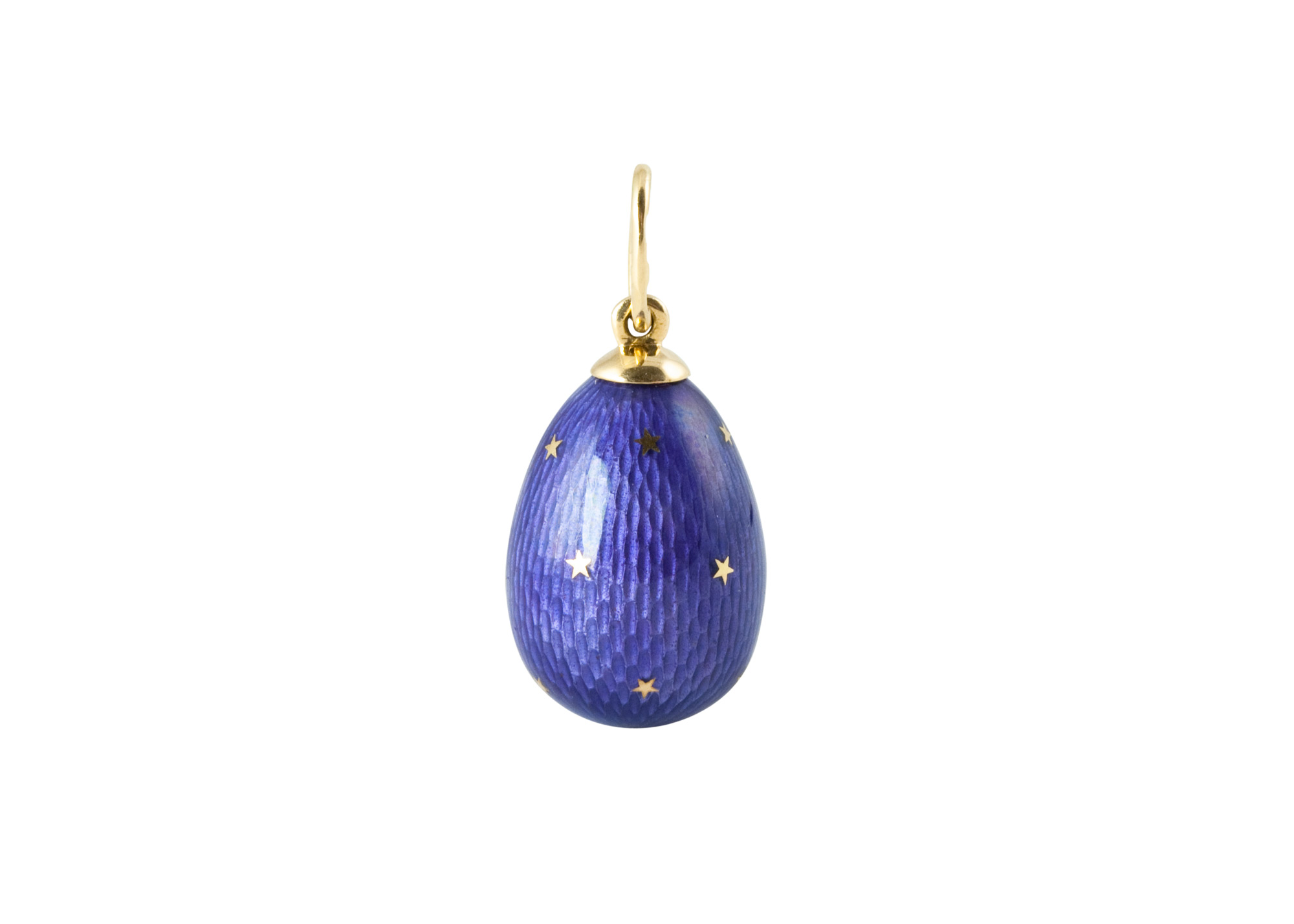 Buy Purple Fleur de Lis Pendant w/ Gold Cap at GoldenCockerel.com