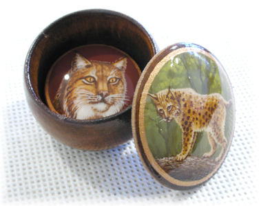 Buy Animalistic Boxed Button at GoldenCockerel.com