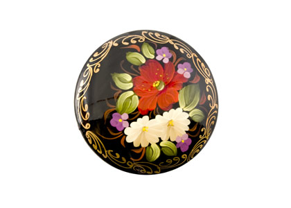 Buy Simple Floral Brooch at GoldenCockerel.com