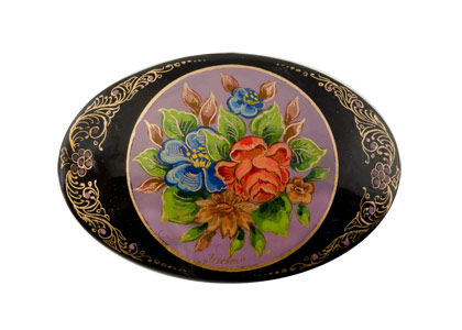 Buy Fancy Floral Brooch at GoldenCockerel.com