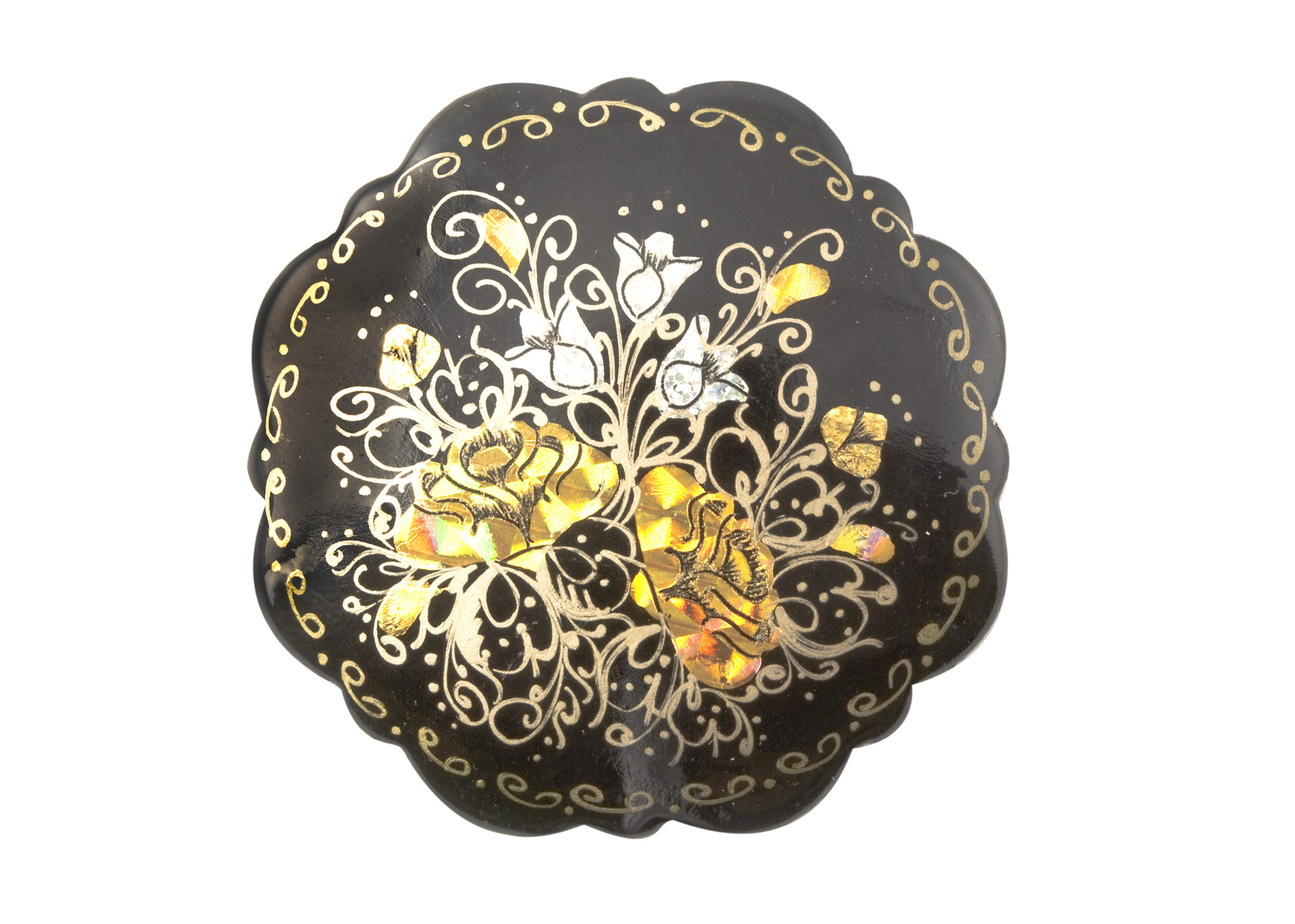 Buy Gold Foil Brooch at GoldenCockerel.com