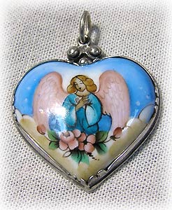 Buy Angel Heart Pendant at GoldenCockerel.com