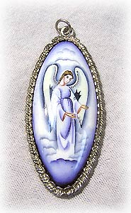 Buy Angel Pendant Lavender at GoldenCockerel.com