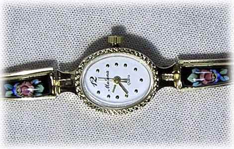 Buy Angelica Watch Black at GoldenCockerel.com