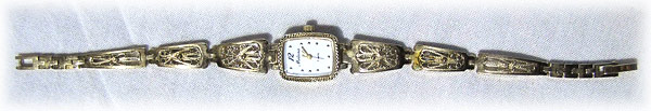 Buy Gold Filigree Watch at GoldenCockerel.com