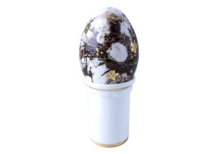 Buy Assorted Porcelain Eggs 2.5"  NO STAND INCLUDED at GoldenCockerel.com