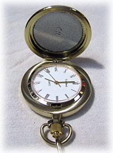 Buy Pocket Watch Maroon Cathedral at GoldenCockerel.com