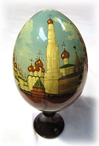 Buy Wooden Egg "Cathedral" at GoldenCockerel.com