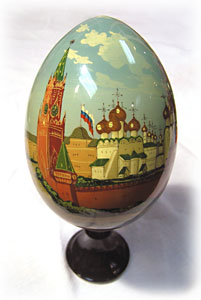 Buy Wooden Egg "Cathedral" at GoldenCockerel.com