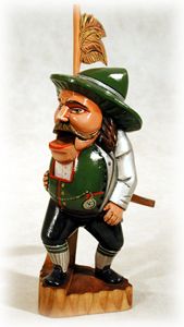 Buy Carved Nutcracker 8" at GoldenCockerel.com