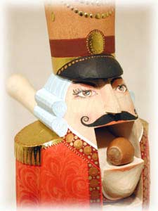 Buy Hand Carved Nutcracker Soldier 13" at GoldenCockerel.com