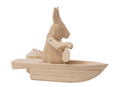 Buy Canoe Bunny Action Toy at GoldenCockerel.com
