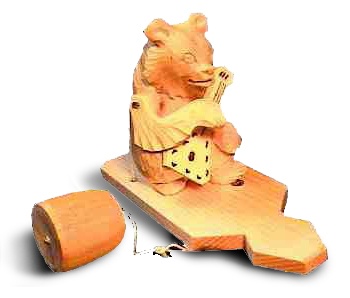 Buy Balalayka Player Bear Toy at GoldenCockerel.com