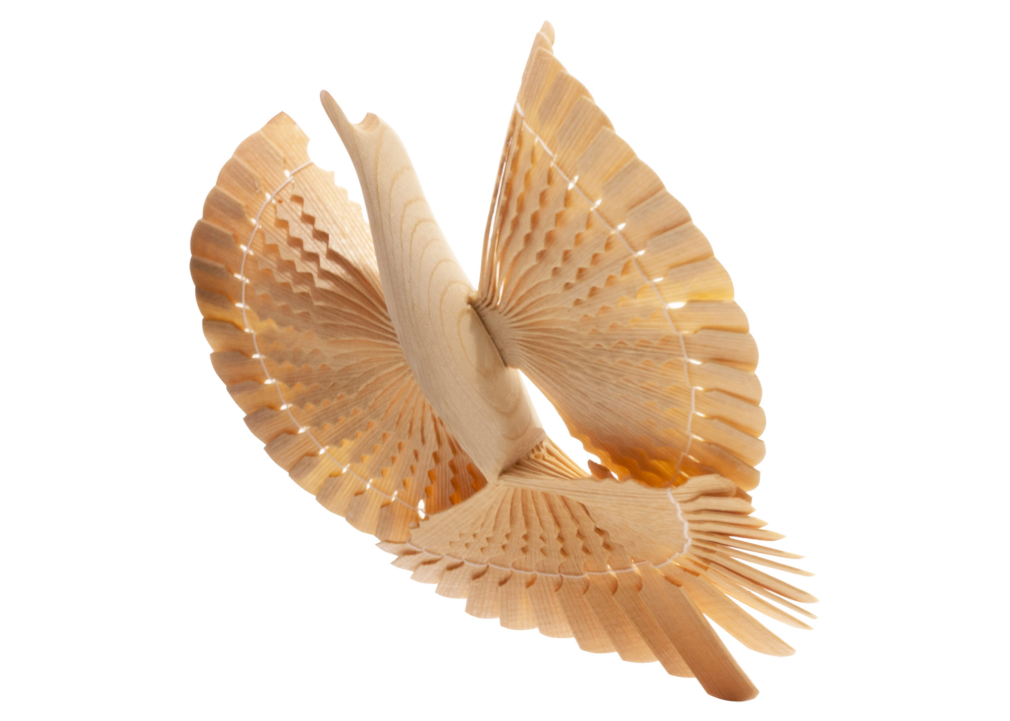 Buy Carved Bird of Happiness 6"  at GoldenCockerel.com