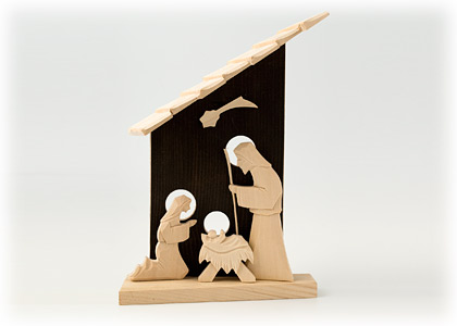 Buy Large Polish Shadowbox Nativity Scene at GoldenCockerel.com