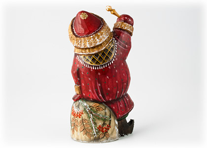 Buy Ash Berry Father Frost Carving at GoldenCockerel.com