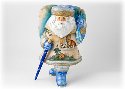 Buy Woodland Father Frost Carving at GoldenCockerel.com