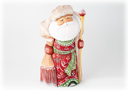Buy Father Christmas Carving 13.5" at GoldenCockerel.com