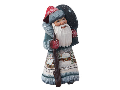 Buy Assorted Father Frost Carving 4" by Besedovskaia at GoldenCockerel.com