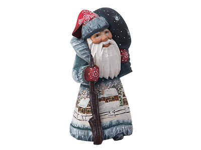 Buy Assorted Father Frost Carving 5" by Besedovskaia at GoldenCockerel.com