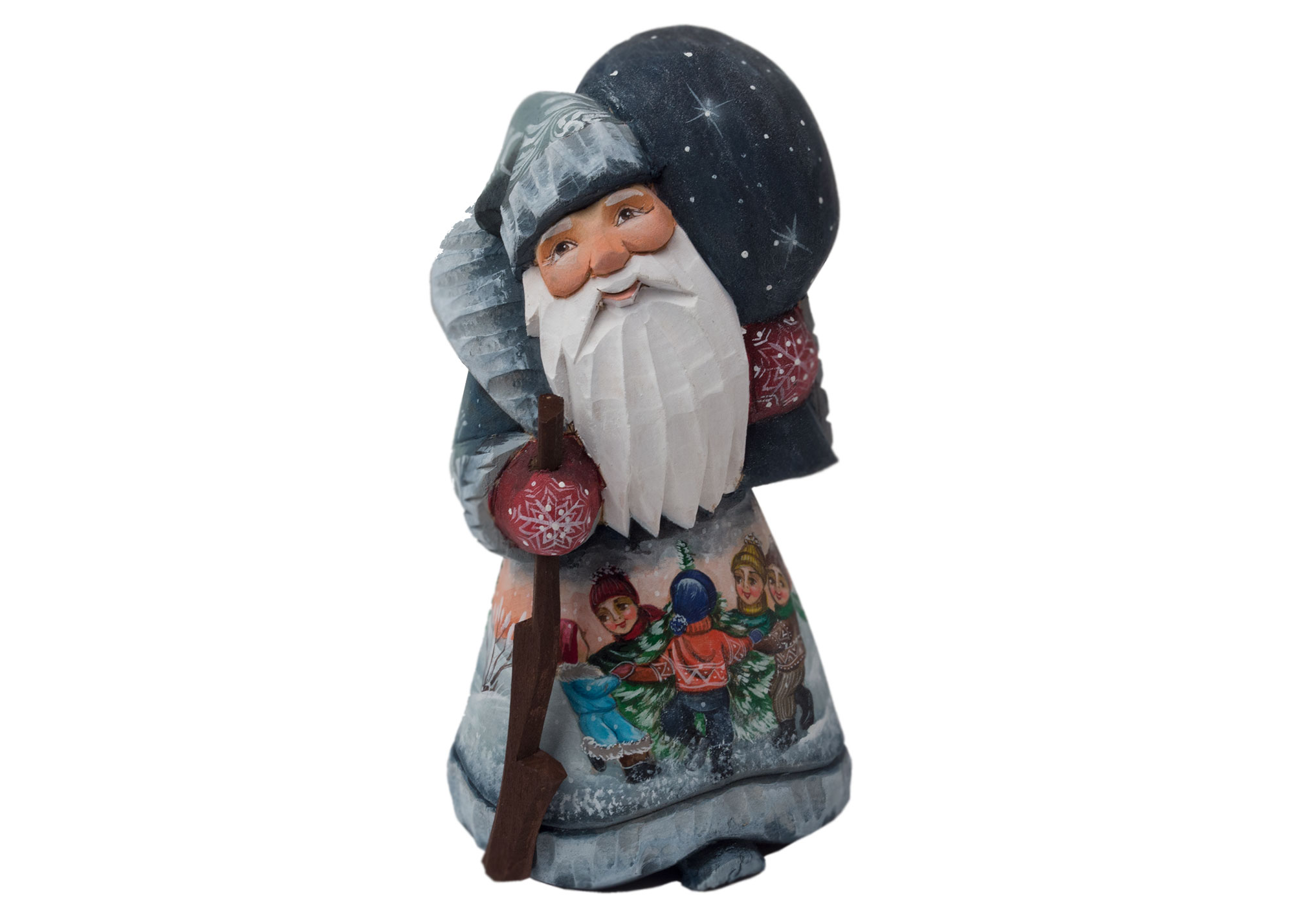 Buy Santa with Starry Sack by Besedovskaya 5" at GoldenCockerel.com