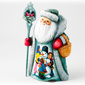 Buy Snow Play Father Frost Carving at GoldenCockerel.com