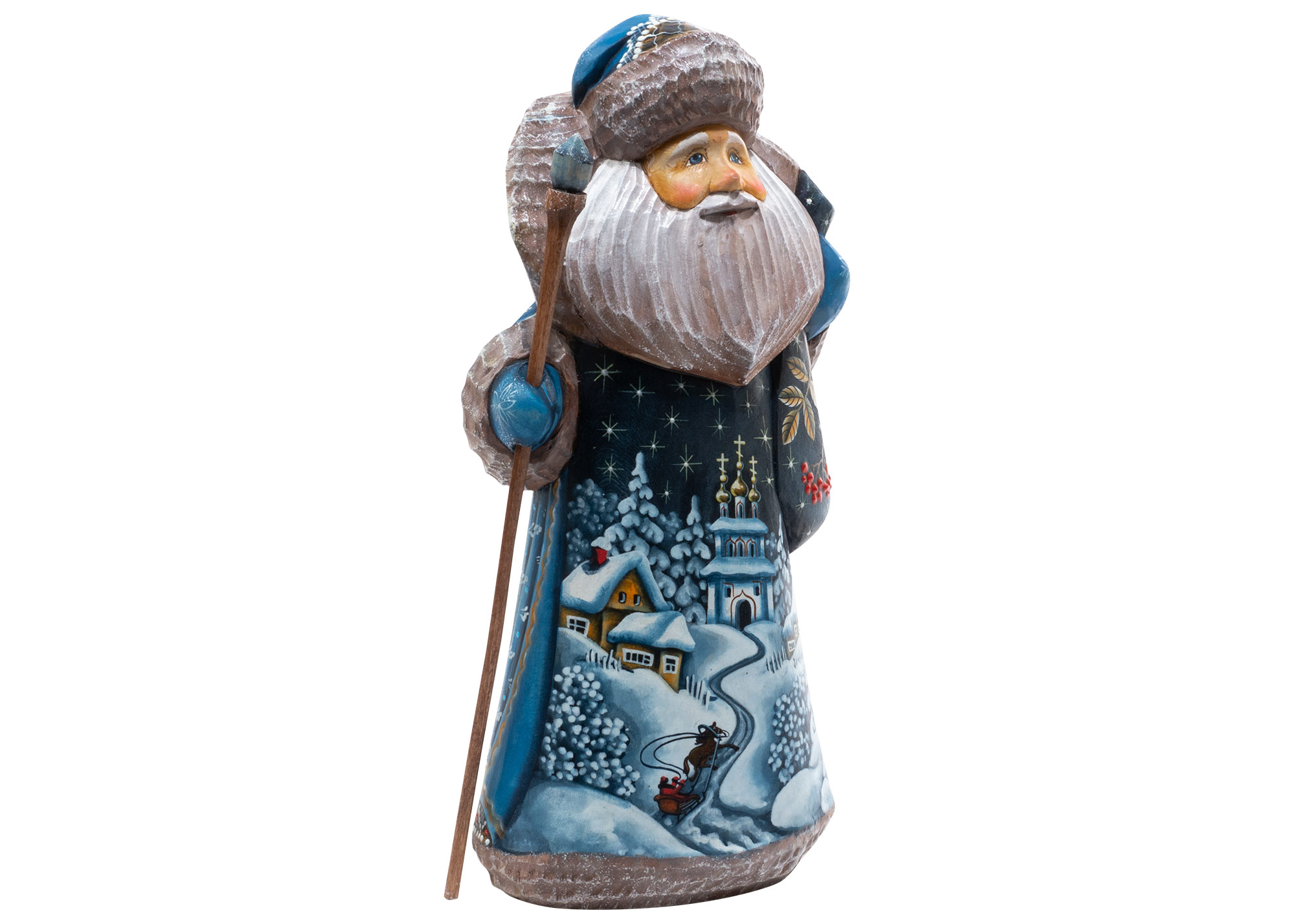 Buy Christmas Eve Santa Carving at GoldenCockerel.com