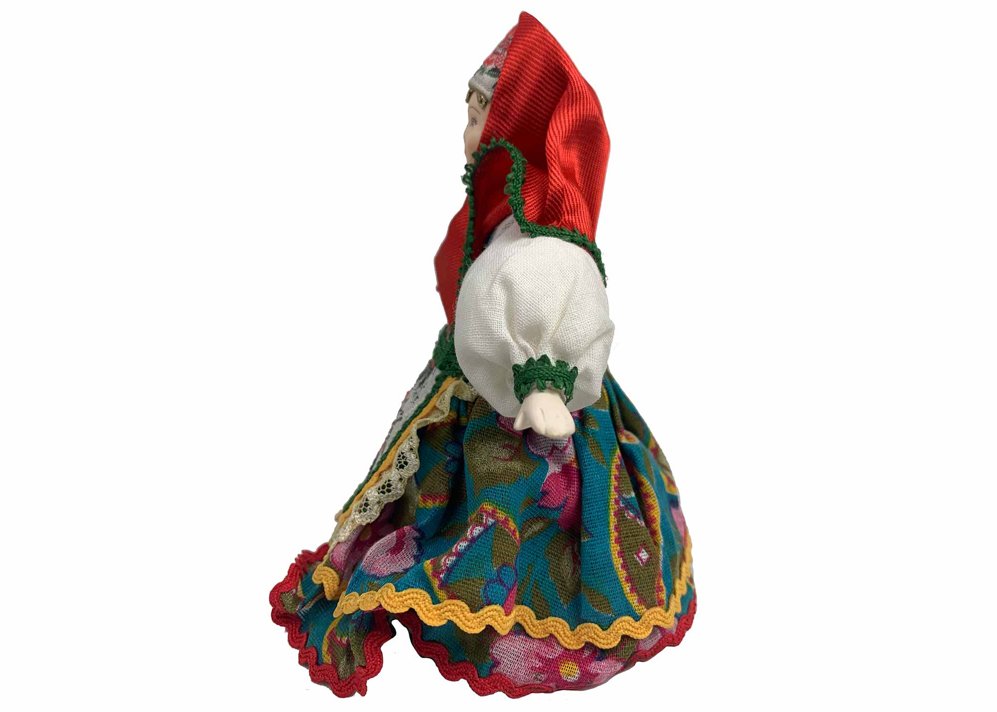 Buy Vintage Princess Irina Porcelain Folk Costume Doll 7" at GoldenCockerel.com