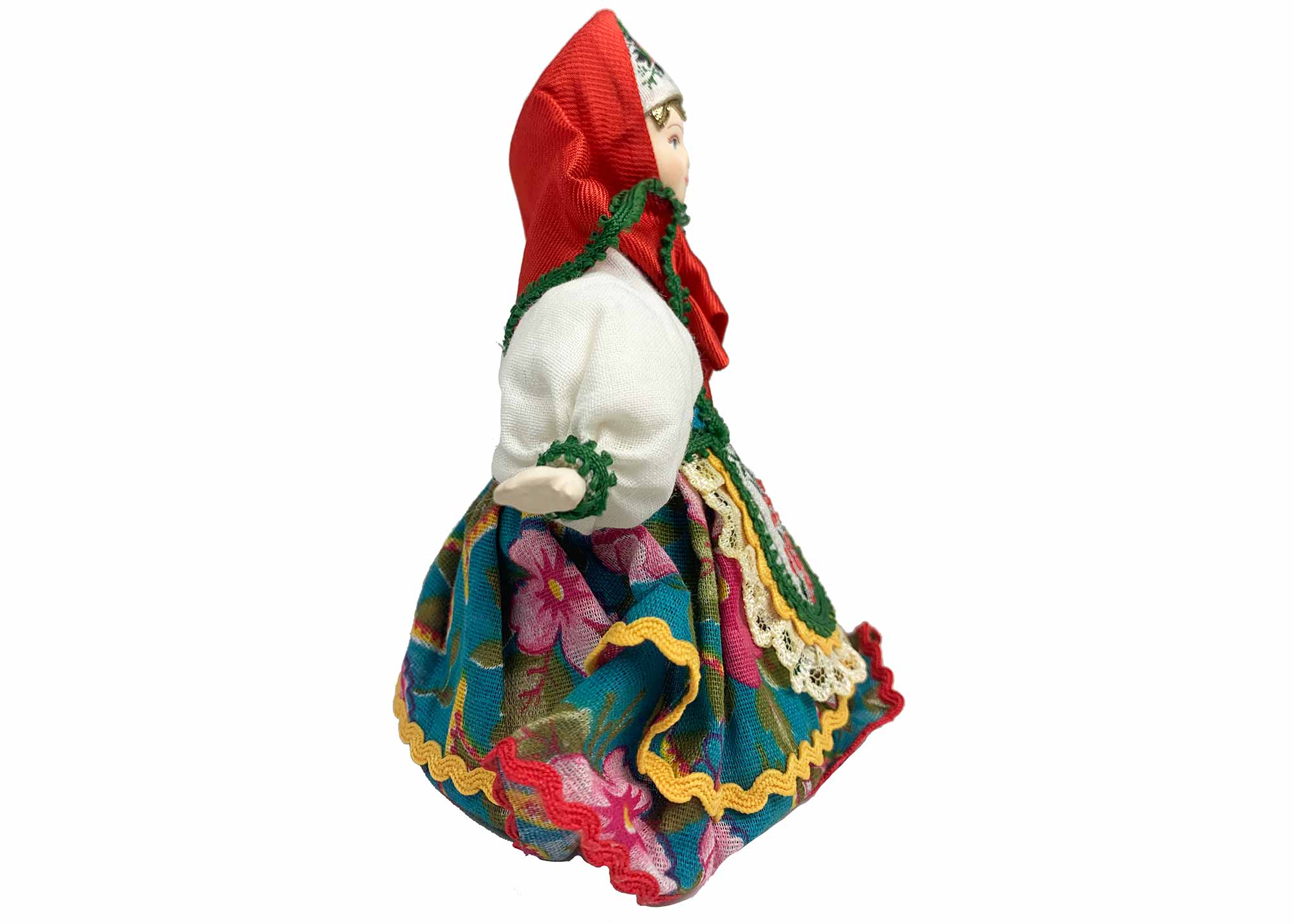 Buy Vintage Princess Irina Porcelain Folk Costume Doll 7" at GoldenCockerel.com