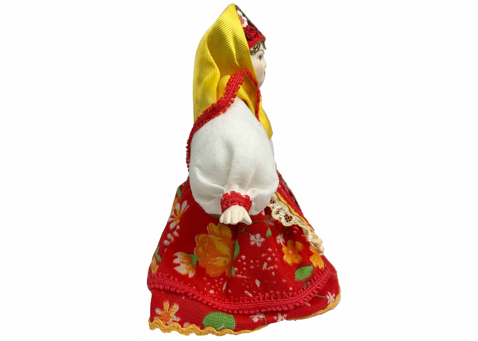 Buy Vintage Princess Irina Porcelain Folk Costume Doll 7" at GoldenCockerel.com