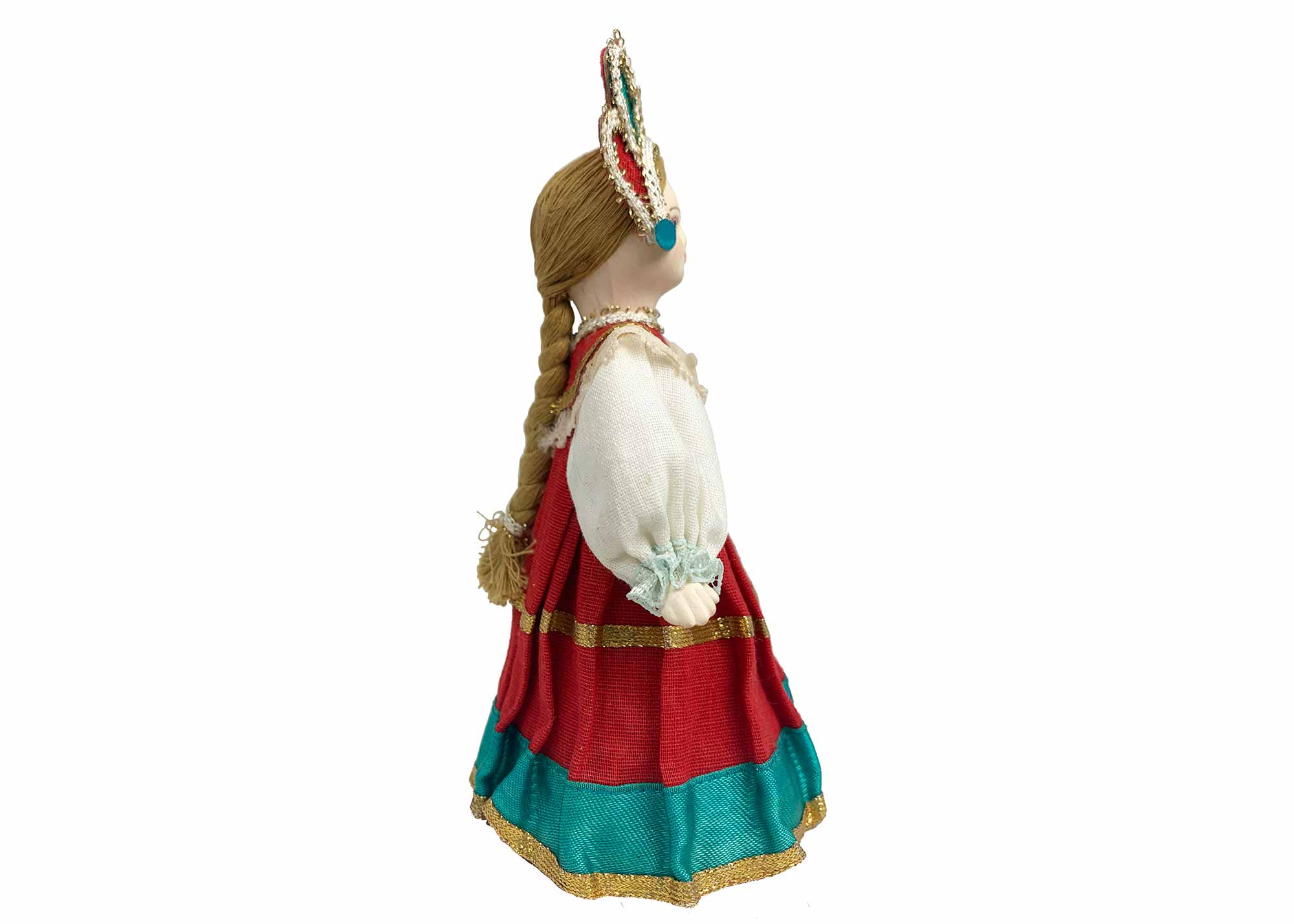 Buy Vintage Princess Anastasia Porcelain Folk Costume Doll 7" at GoldenCockerel.com