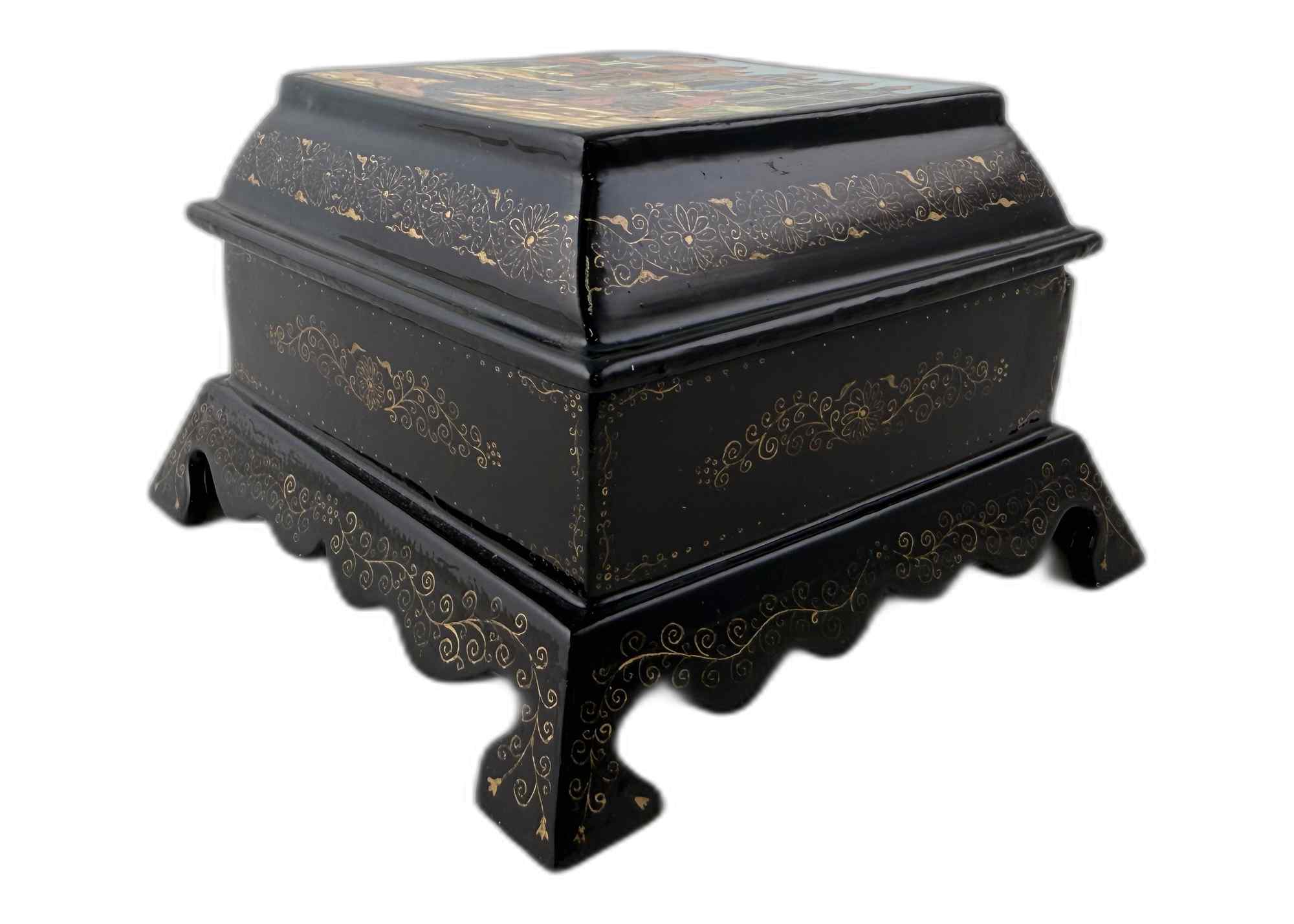 Buy Vintage "Ruslan and Ludmila" Lacquer Box at GoldenCockerel.com