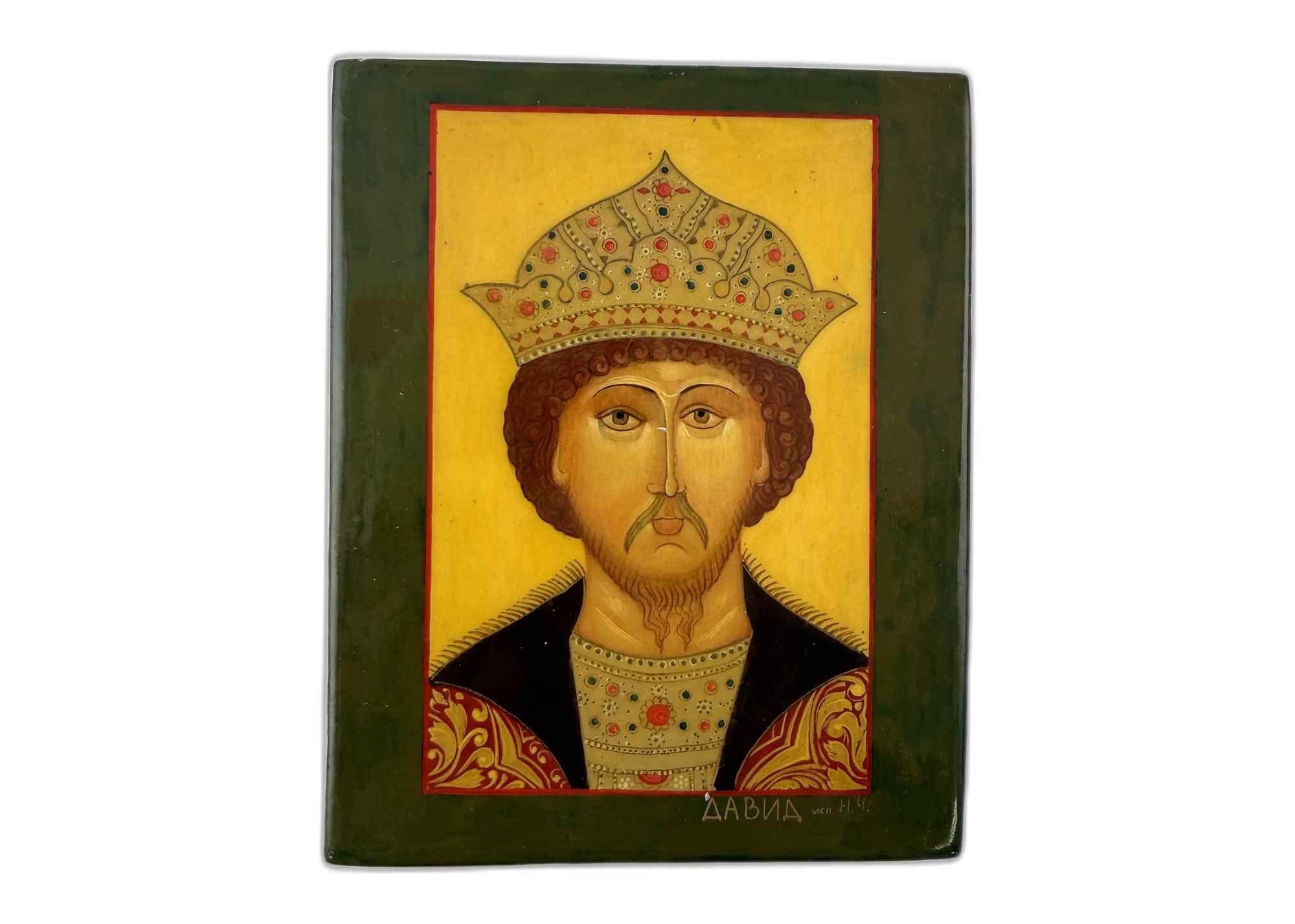 Buy Vintage "King David" Lacquer Box at GoldenCockerel.com