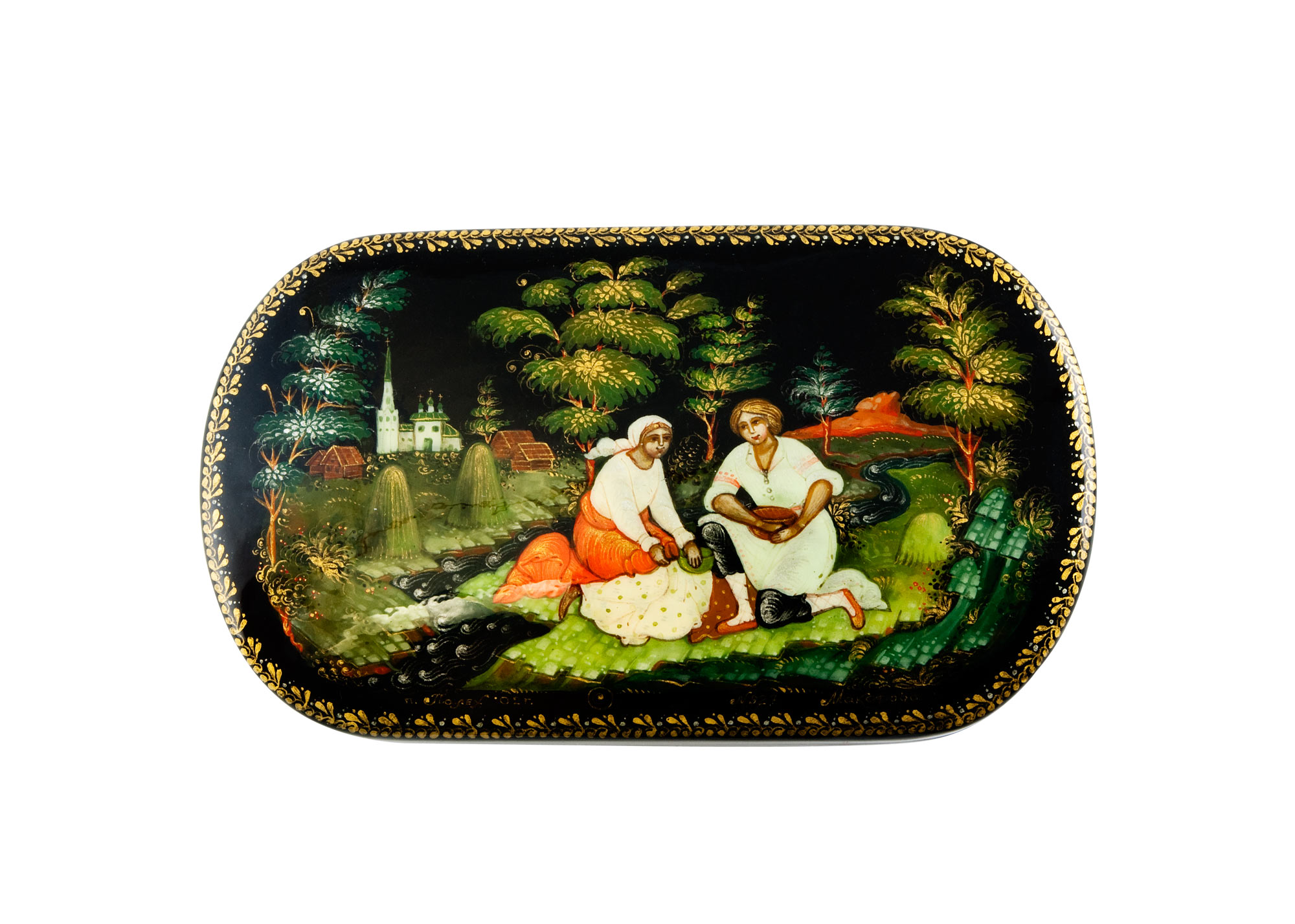 Buy Going for Water Lacquer Box at GoldenCockerel.com