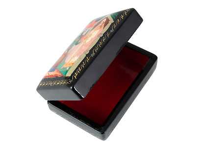 Buy Snow White Lacquer Box at GoldenCockerel.com