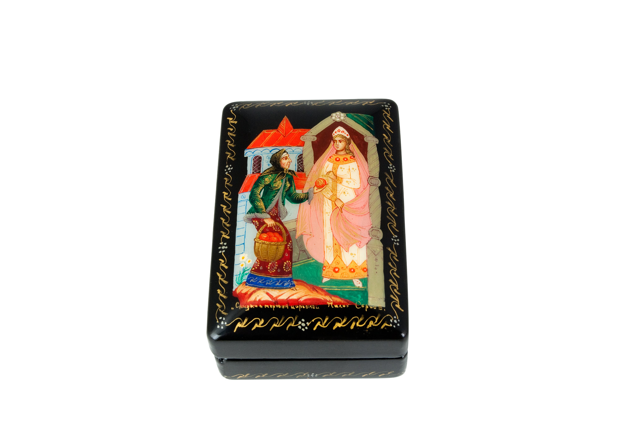 Buy Snow White Lacquer Box at GoldenCockerel.com