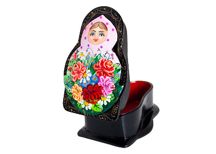 Buy Matryoshka-Shaped Lacquer Box at GoldenCockerel.com