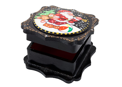 Buy Christmas Lacquer Box - assorted at GoldenCockerel.com