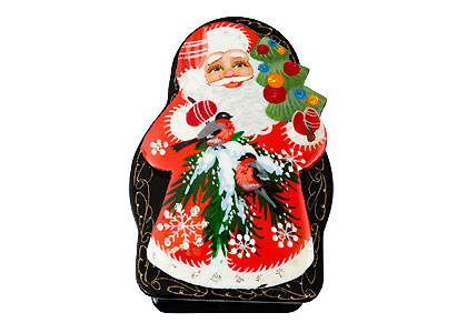 Buy Christmas Lacquer Box - assorted at GoldenCockerel.com